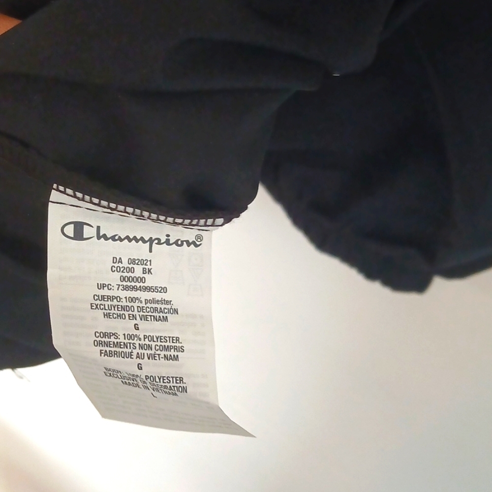 Champion Hooded Athletic Wear Lg - Picture 5 of 6